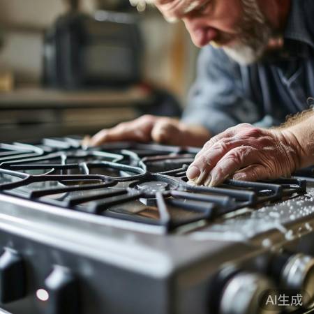 补漆后检查，颜色均匀达标