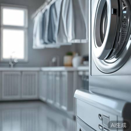 洗衣机净洁，远离尘菌侵扰。