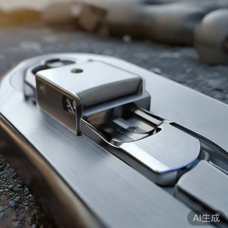 优质材质，美观智能井盖锁