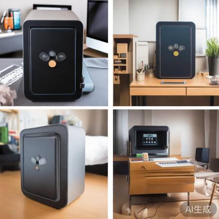 指纹保险柜，办公家居两相宜。