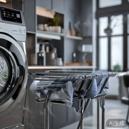 洗衣机多功能，厨房变健康空间。