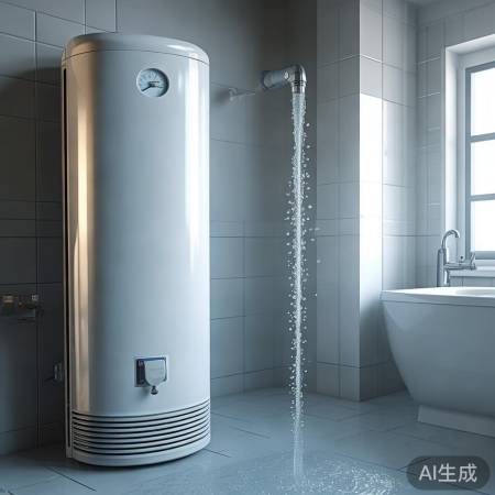 热水器异常，停用修泵。