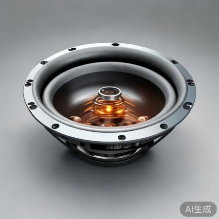 “电视喇叭：永磁体心脏，声波传