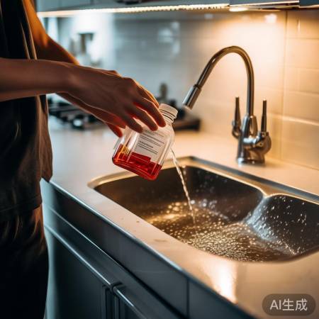 管道疏通剂清堵，冲洗见效快。