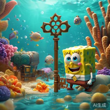 “海绵宝宝钥匙谜：成长友谊冒险