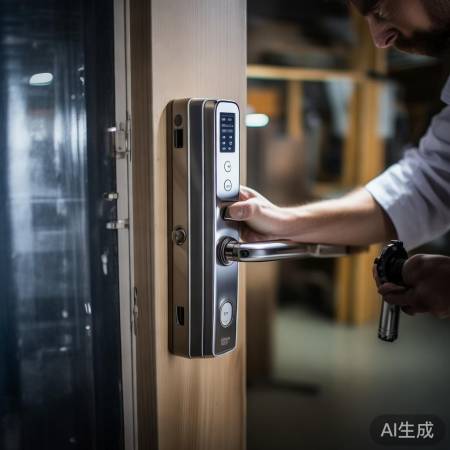 安装智能锁，安全连接，测试顺畅