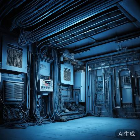 中央空调机房：系统心脏，接线图