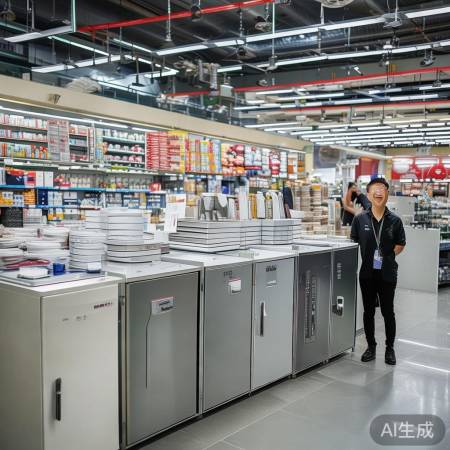 通辽ZZ家居建材城，消毒柜一站