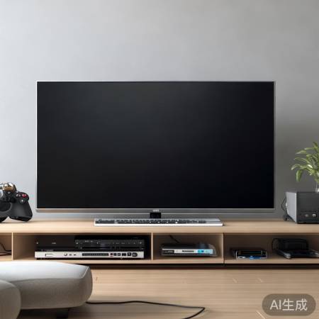 海信电视接口丰富，连接便捷。