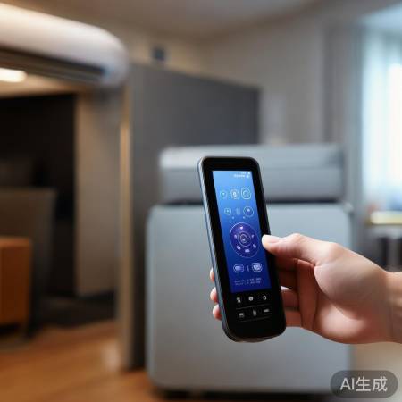 新型触控空调遥控，智能家居新伙