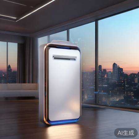 智能空调，语音操控，科幻未来家