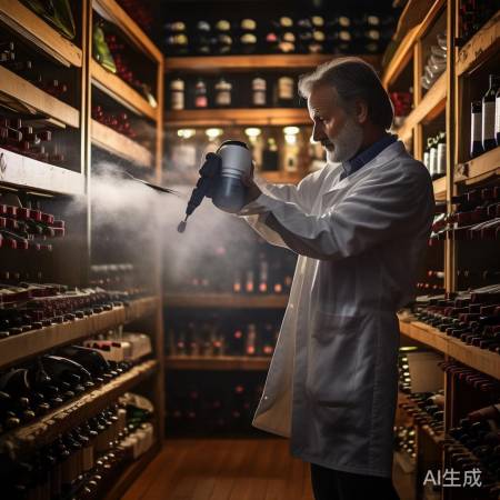 “除虫剂喷洒红酒柜角落，慎防酒