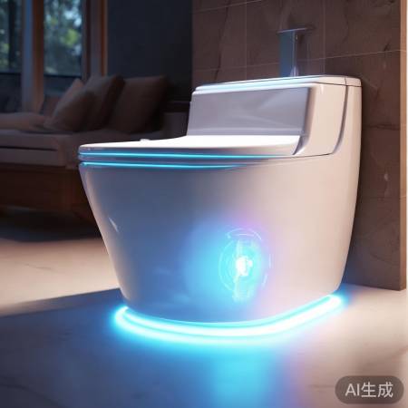 智能马桶，语音控制，便捷生活