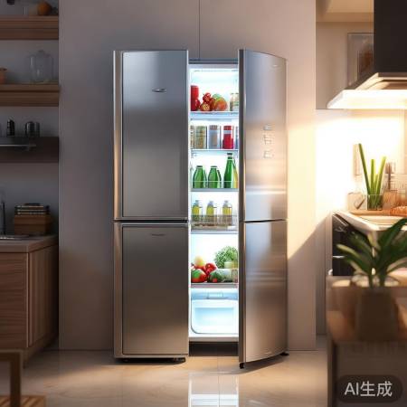 超薄大容量冰箱，生活美好升级。