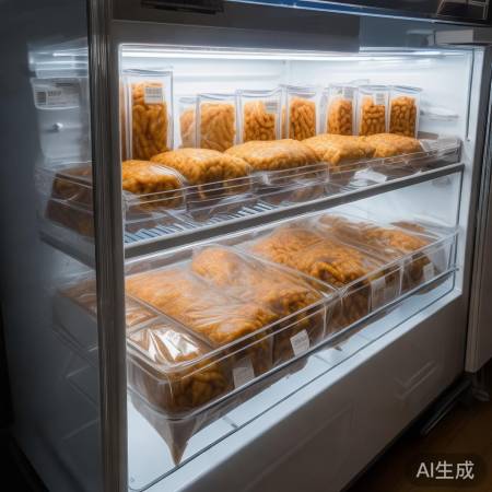 冷冻周黑鸭，分小份更方便卫生。