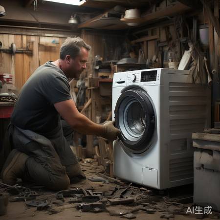 洗衣机拆装，新手可学，小问题不