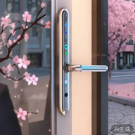 “樱花智能锁，远程开锁，安全守