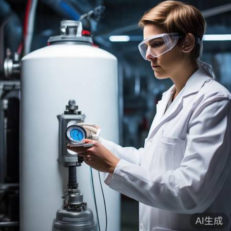 热水器安全阀压力测法。