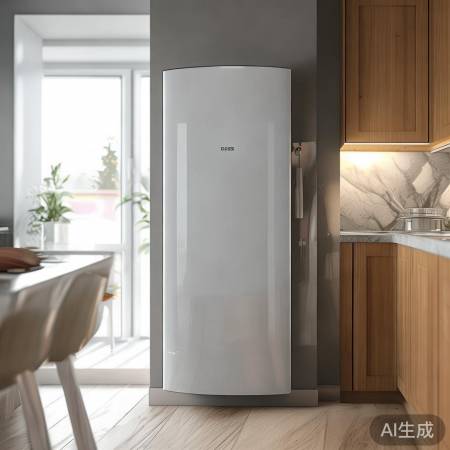 厨房中央壁挂炉，空间更宽敞，档