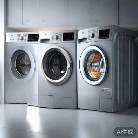 洗衣机材质多样，塑料、不锈钢、
