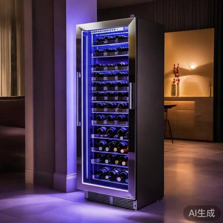 LED红酒柜，灯光艺术，护酒神
