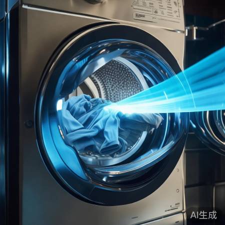 洗衣机高温烘干，紫外线除菌防异