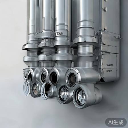 壁挂炉排气管选DN20-32，