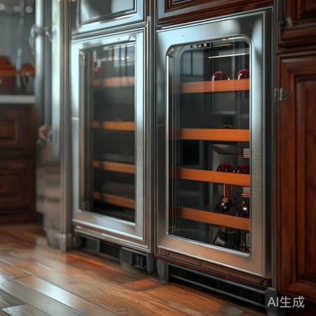 红酒柜选材功能多，冰柜亦然。