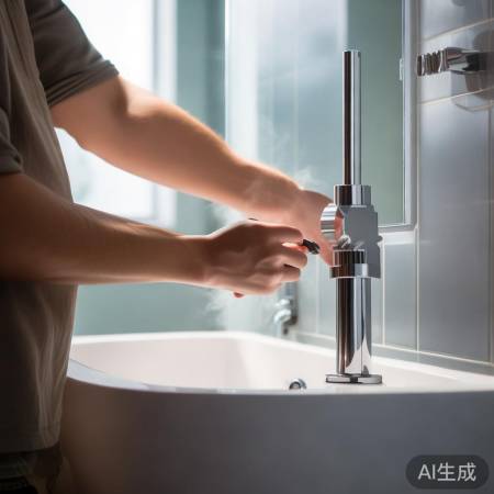 检查恒温热水器阀门,确保正常工