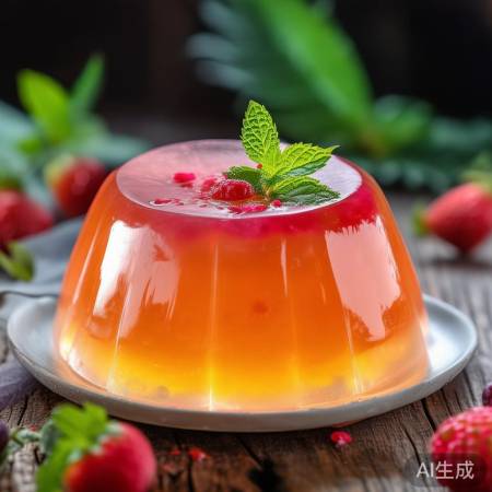 果冻冷藏适中，软硬适中Q弹可口