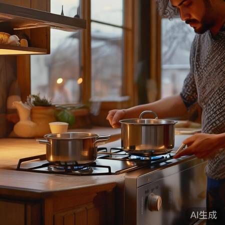 厨房用电热片通风防中毒