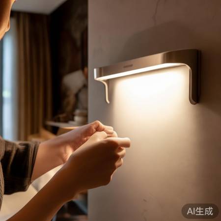 壁挂炉灯安装简便，轻松搞定。