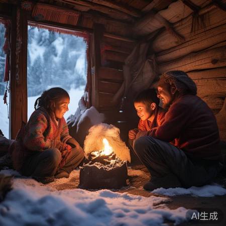 桑力壁挂炉灯公益助暖，温暖偏远