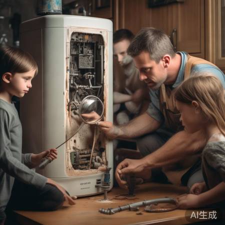 拆电热水器除垢风险高，慎行。