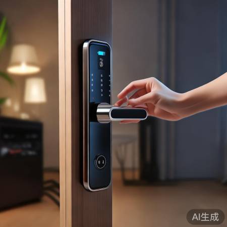“小米智能锁，生活新境界”