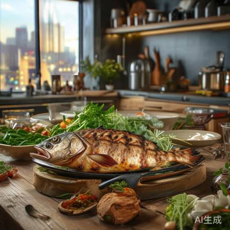 烤鱼夹子：健康美味两不误