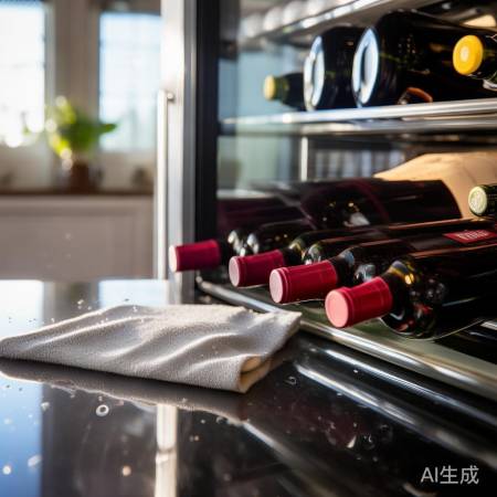 红酒柜清洁，软布擦拭，勿用化学