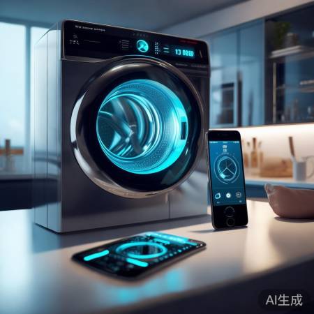 智能洗衣机：手机APP控，电感