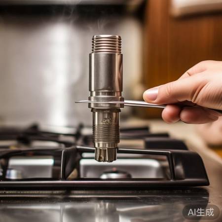 喷嘴堵塞，煤气点火困难，细铁丝