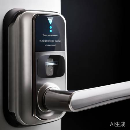 新密码设置，电子锁自动保存，门