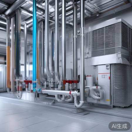 中央空调三管系统：三管并行，冷