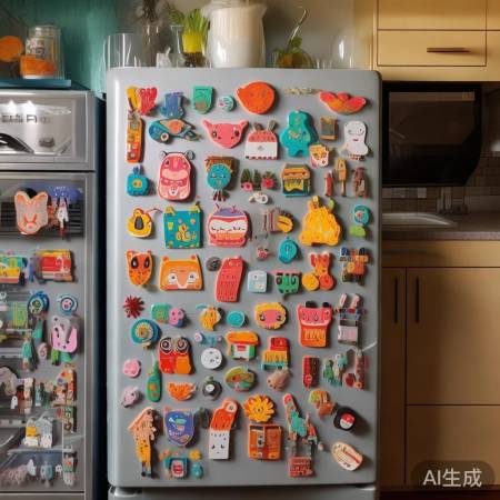 冰箱贴，点缀生活，愉悦心情。