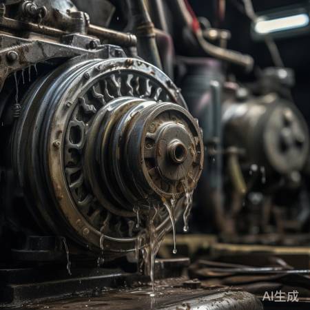 水泵故障：叶轮或密封老化，需更