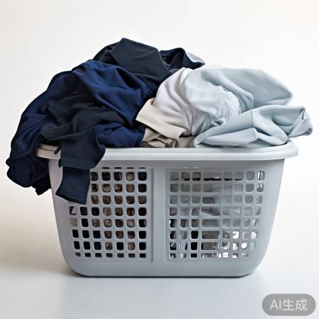 深浅衣勿混洗，护衣色防染斑