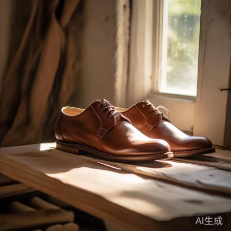 晾鞋通风避晒，护鞋色形。