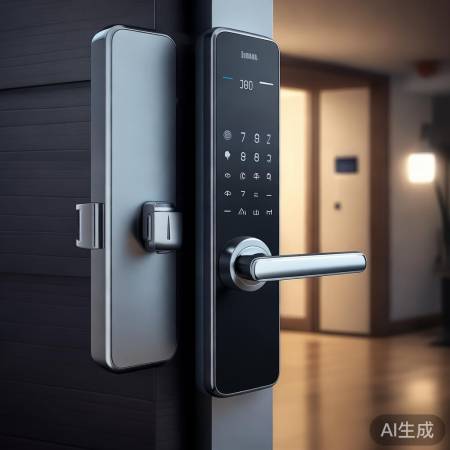 智能锁安全可靠，多重防护，售后