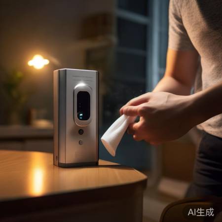 北门指纹锁故障，先擦传感器。