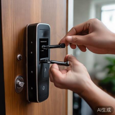 指纹锁电池耗尽，速换新电池保使