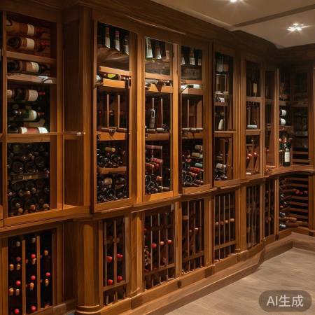 红酒柜格子，空间适宜选。