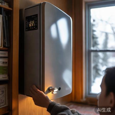 壁挂炉水压检查：顺畅为佳。